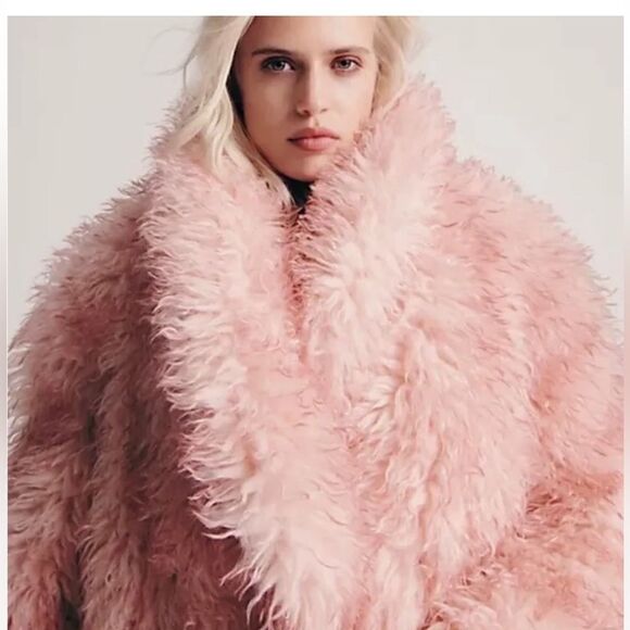 New Free People Helena Shearling Coat - Picture 3 of 11